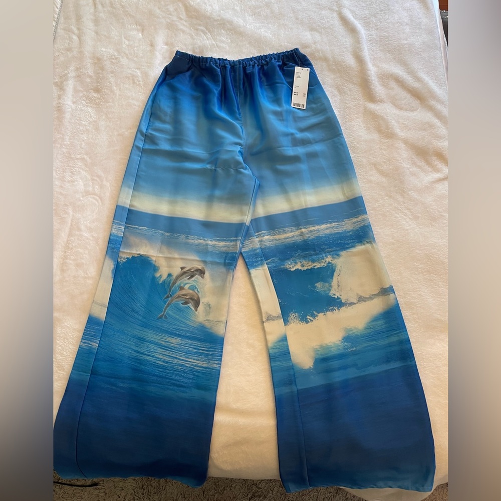Urban outfitters ocean print pants